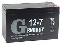 Аккумуляторная батарея 12V/7Ah G-energy 12-7 (F1)