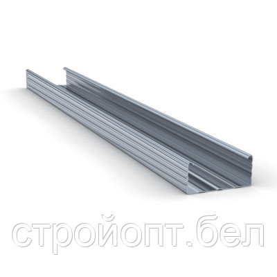Профиль для гипсокартона СW: 100x50. 3 м. 0.6 мм. РБ, фото 2