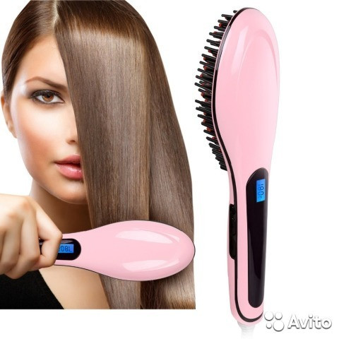 Электрическая расческа-выпрямитель (Fast Hair Straightener) - фото 2 - id-p100000883