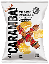 Снеки картофельные "CARAMBA" 100 г., 160 г.