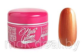 Гель цветной плотный NailsTime-MetallicOrange Juice 5 g №93