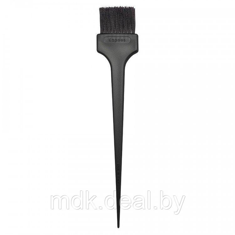 Кисточка (узкая) (черная) из искусственных волокон для нанесения краски на волосы "Kapous" - фото 1 - id-p90948951