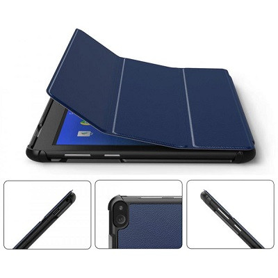 Чехол Nova Case синий для Lenovo Tab P10 TB-X705 - фото 2 - id-p100010200