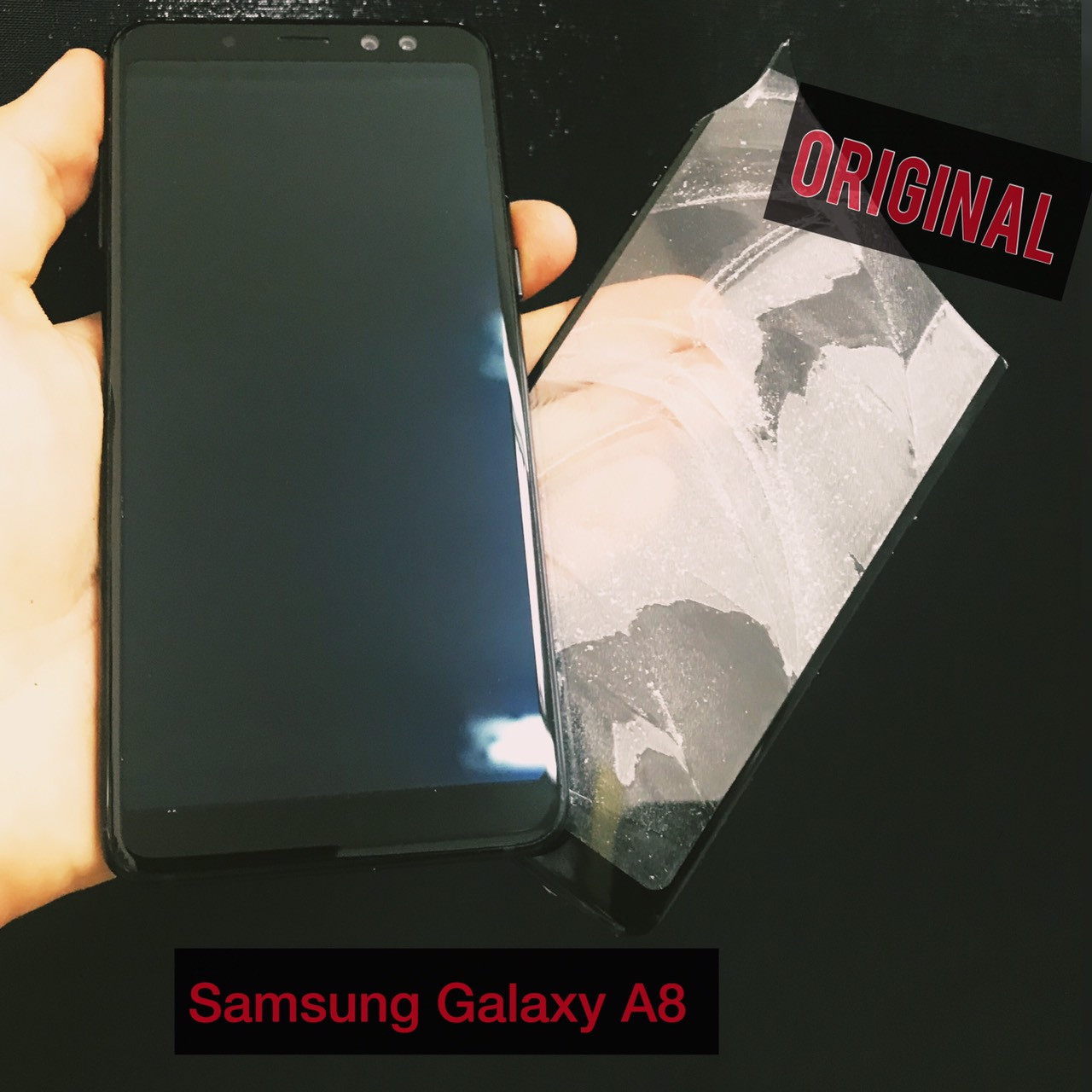 Замена стекла экрана Samsung Galaxy A8 / A8 Plus