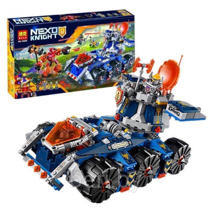 10520 Конструктор BELA Nexo Knights "Башенный тягач" 678 деталей, аналог LEGO Nexo Knights 70322 - фото 1 - id-p100036155