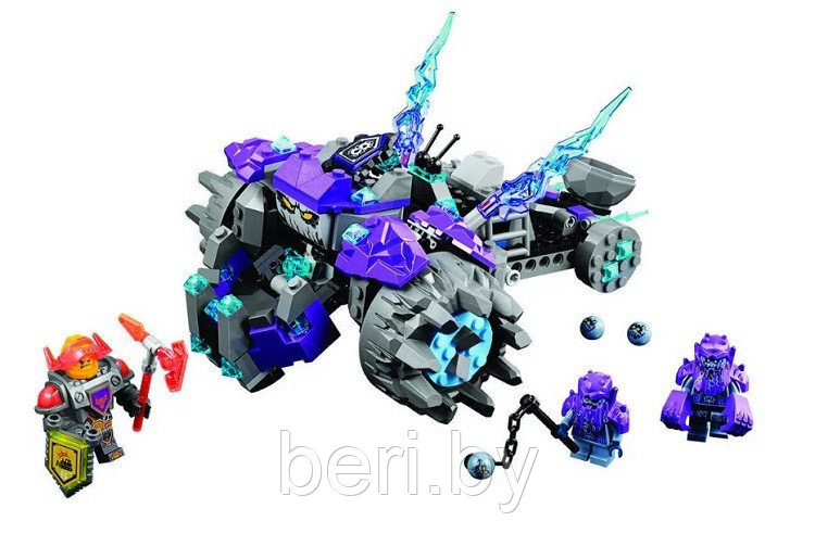 10595 Конструктор BELA Nexo Knights "Три брата" 279 деталей, аналог LEGO Nexo Knights 70350 - фото 4 - id-p100036204