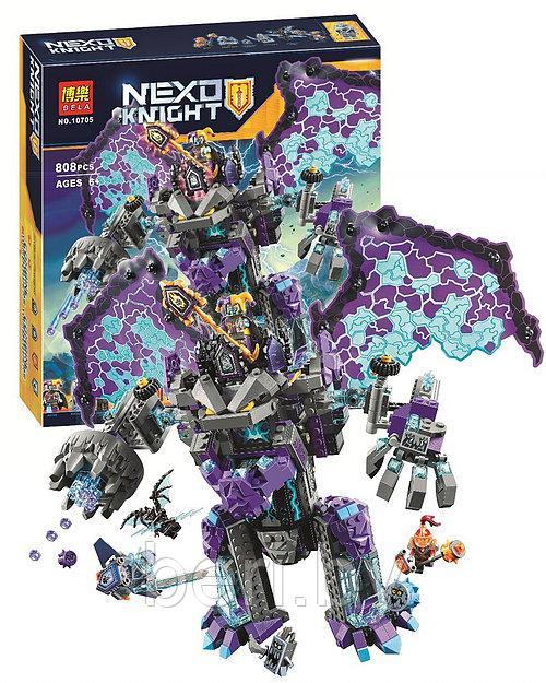 10705 Конструктор BELA Nexo Knights "Каменный великан-разрушитель" 808 деталей, аналог LEGO Nexo Knights 70356