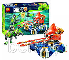 10814 Конструктор BELA Nexo Knights "Турнирная машина Ланса", 226 деталей, аналог LEGO Nexo Knights 72001