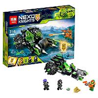 10815 Конструктор BELA Nexo Knights "Боевая машина близнецов" 210 деталей аналог LEGO Nexo Knights 72002