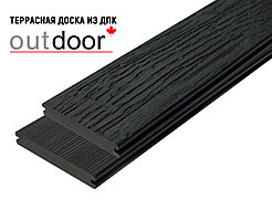 Террасная доска ДПК Outdoor 3D STORM/OLD WOOD BLACK