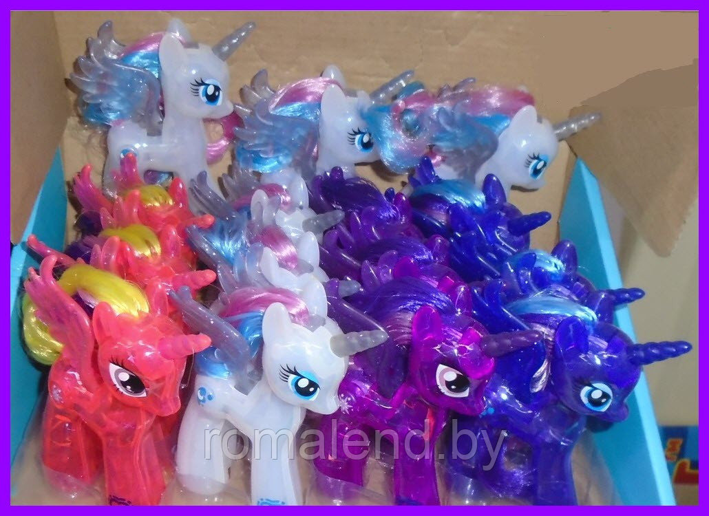 Литл Пони (My Little Pony) со светом - фото 1 - id-p100043030