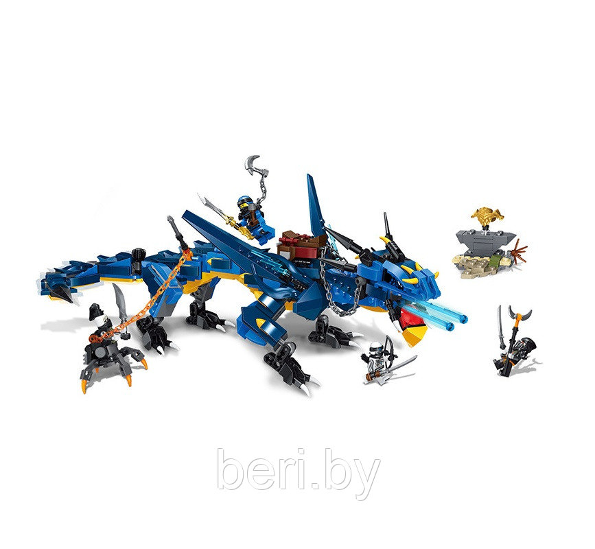 10936 Конструктор Ninjago Bela "Вестник бури" 515 деталей, аналог Lego 70652 - фото 5 - id-p100056069