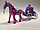 "Кукла в карете с лошадью" 686-716, игровой набор Carriage, звук, фото 4