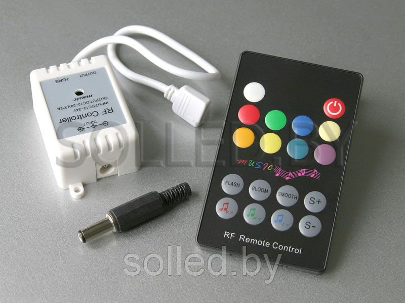 Контроллер RGB (аудио) MINI-RF18B - фото 1 - id-p5146465