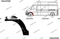 Арка передняя FIAT DUCATO 2 02.1994-04.2002 , задняя часть, под дверь левая