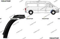 Арка передняя правая FORD TRANSIT 01.1985-09.1991 , задняя часть, под дверь