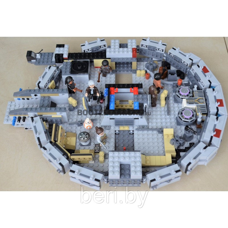 10467 Конструктор Bela Star Wars "Сокол Тысячелетия" 1355 деталей, аналог Lego Star Wars 75105 - фото 3 - id-p100082493
