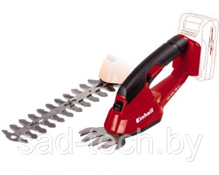 Кусторез аккумуляторный Einhell GE-CG 18 Li Solo, фото 2