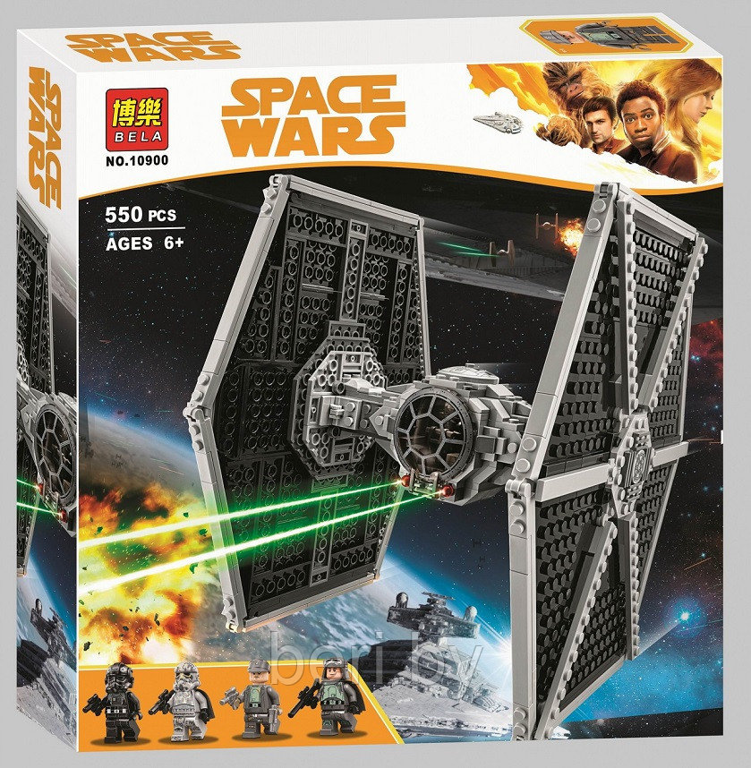 10900 Конструктор Bela Star Wars "Имперский истребитель Сид" 550 деталей, аналог Lego 75211