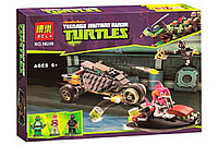 10208 Конструктор Bela Ninja Turtle "Хитрый план преследования" 165 деталей, аналог Lego Ninja Turtles 79102