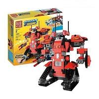 13001 Конструктор "Красный Робот" 390 деталей, на управлении, аналог Lego Boost