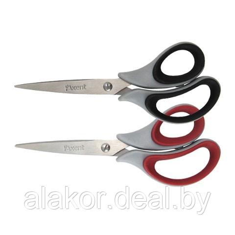 Ножницы Axent Duoton Soft 6101, 16,5 см, асимметричные - фото 1 - id-p100127005