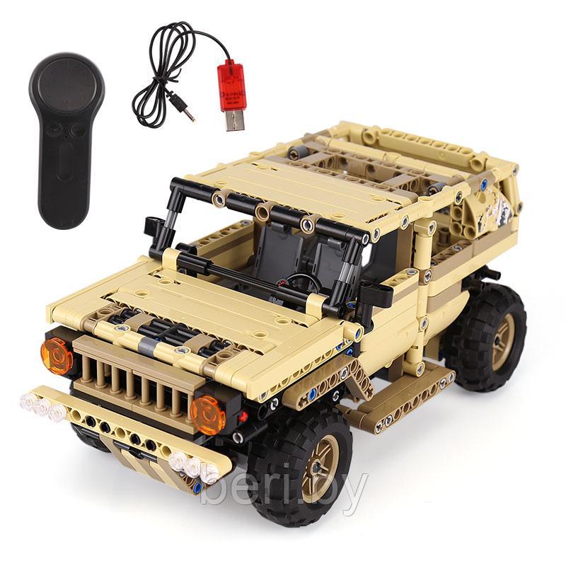 13009 Конструктор "Военный Хаммер" 535 деталей на радиоуправлении, аналог Lego Technik - фото 3 - id-p100127053