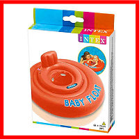 INTEX 56588EU Круг для плавания с сиденьем Baby float (76 см) от 1 до 2 лет, до 15 кг, интекс