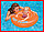 INTEX 56588EU Круг для плавания с сиденьем Baby float (76 см) от 1 до 2 лет, до 15 кг, интекс, фото 4