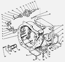Корпус сцепления МТЗ 1221-80-1600010-08