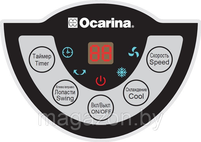 Охладитель воздуха Ocarina Ocral 9B - фото 2 - id-p100128372