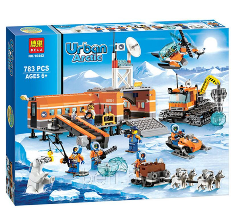 10442 Конструктор Bela Urban "Арктический лагерь" 783 детали, аналог Lego City 60036
