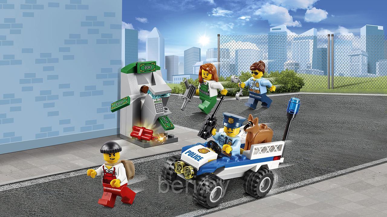 10653 Конструктор Bela Cities "Набор для начинающих. Полиция", 104 детали аналог Lego City 60136 - фото 3 - id-p100141651