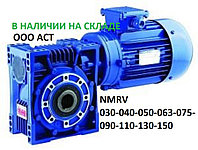 NMRV 075 передаточное число 50 Мотор-редуктор червячный