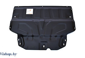  Защита картера двигателя и кпп для Audi Q3 , V-все, привод 4х4, 4х2