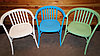 Кресло деревянное в краске Алекс Люкс (КМФ 250) , эмаль, фото 2