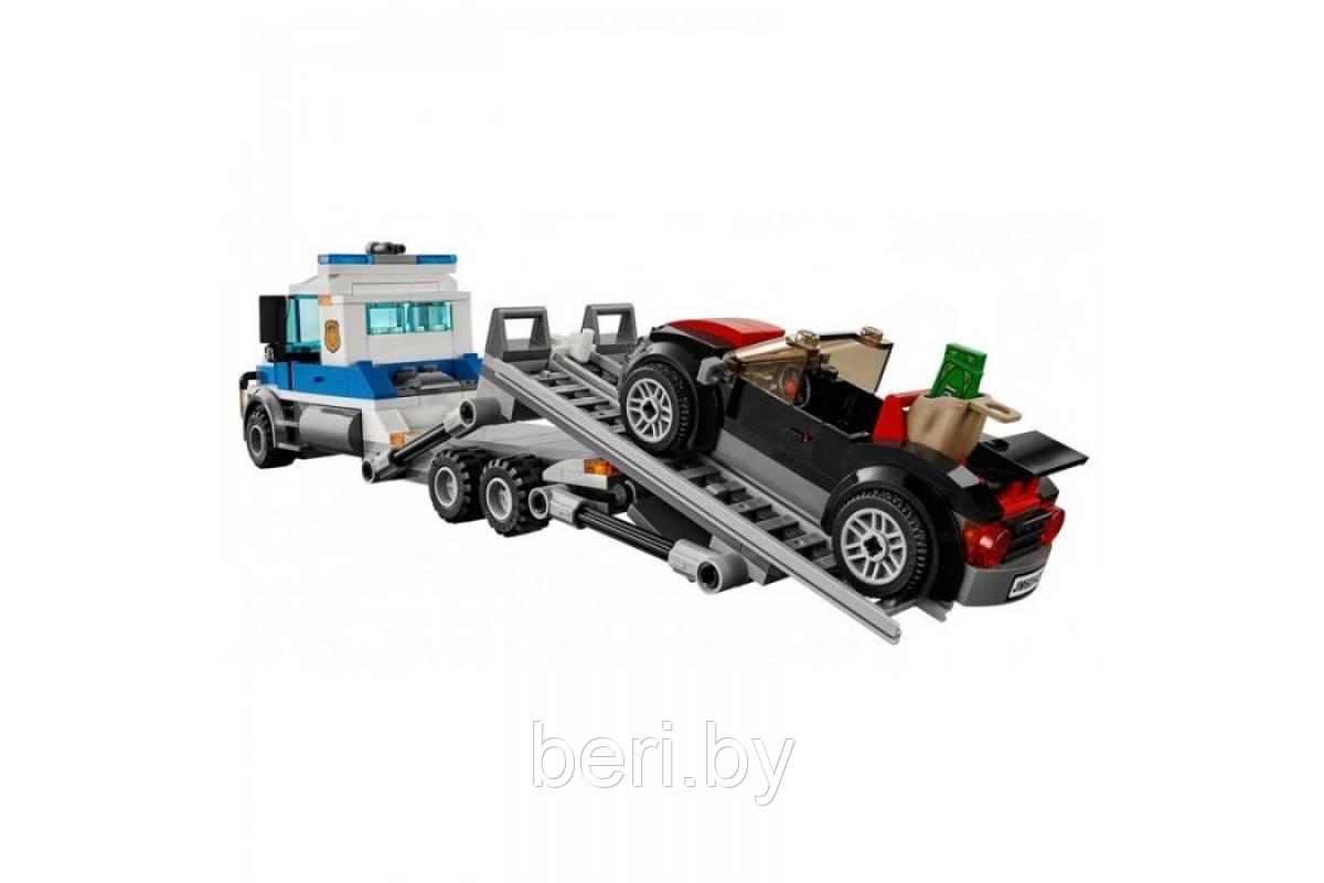 10658 Конструктор Bela Cities "Ограбление грузовика транспортировщика" 427 деталей, аналог Lego City 60143 - фото 3 - id-p100230203