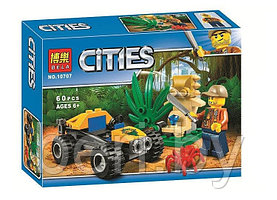 10707 Конструктор Bela Cities "Перевозчик Песчаного Багги", 60 деталей аналог Lego City 60156