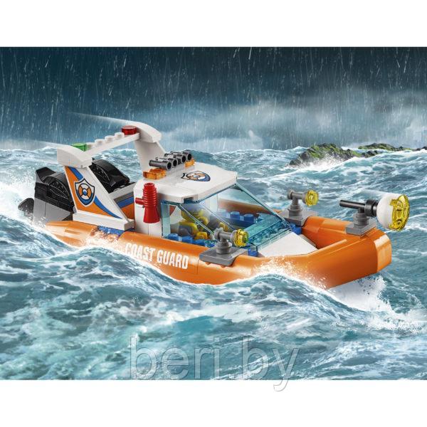 10752 Конструктор Bela Cities "Операция по спасению парусной лодки" 206 деталей, аналог Lego City 60168 - фото 5 - id-p100230267