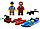 10861 Конструктор Bela Cities "Погоня по горной реке" 138 деталей, аналог Lego City 60176, фото 2