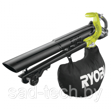 ONE + / Воздуходувка садовая бесщеточная Ryobi OBV18 (без батареи) - фото 1 - id-p100236797