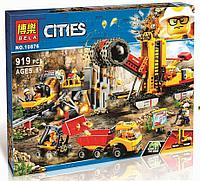 10876 Конструктор Bela Cities "Шахта" 919 деталей, аналог Lego City 60188