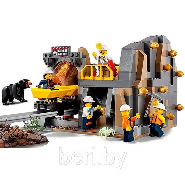 10876 Конструктор Bela Cities "Шахта" 919 деталей, аналог Lego City 60188 - фото 2 - id-p100237921