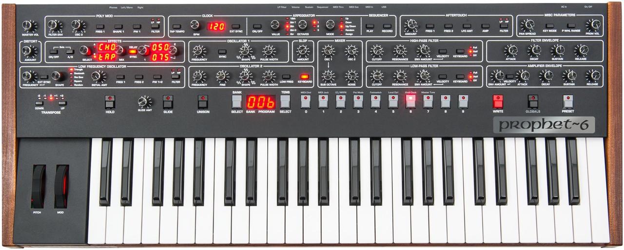 Синтезатор Sequential Prophet-6 Keyboard - фото 1 - id-p100010668