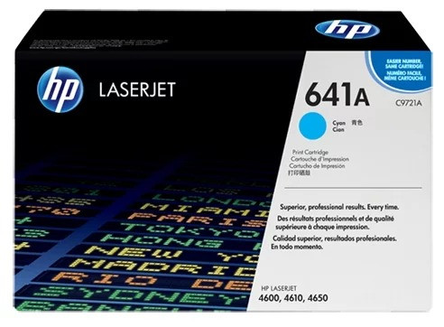 Картридж 641A/ C9721A (для HP Color LaserJet 4600/ 4610/ 4650) голубой