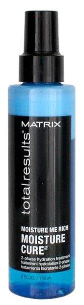Несмываемый двухфазный спрей для увлажнения волос MATRIX Total Results Moisture Me Rich Moisture Cure 150мл