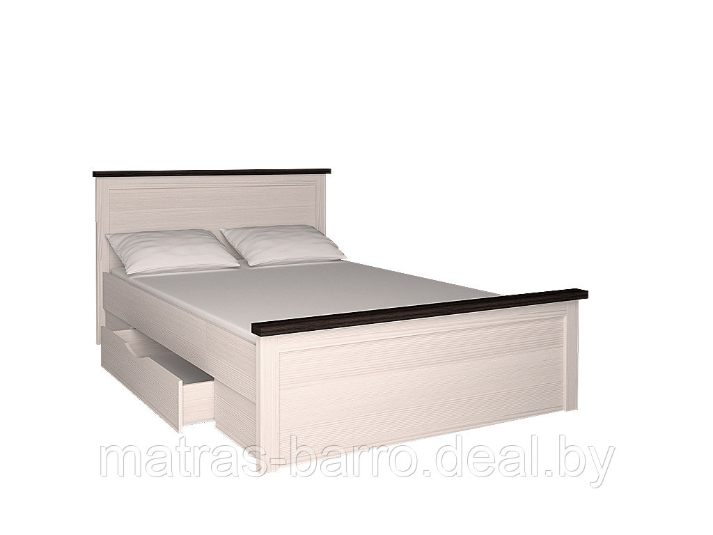 Двуспальная кровать с ящиком Тауэр ТР-К140 Интерлиния