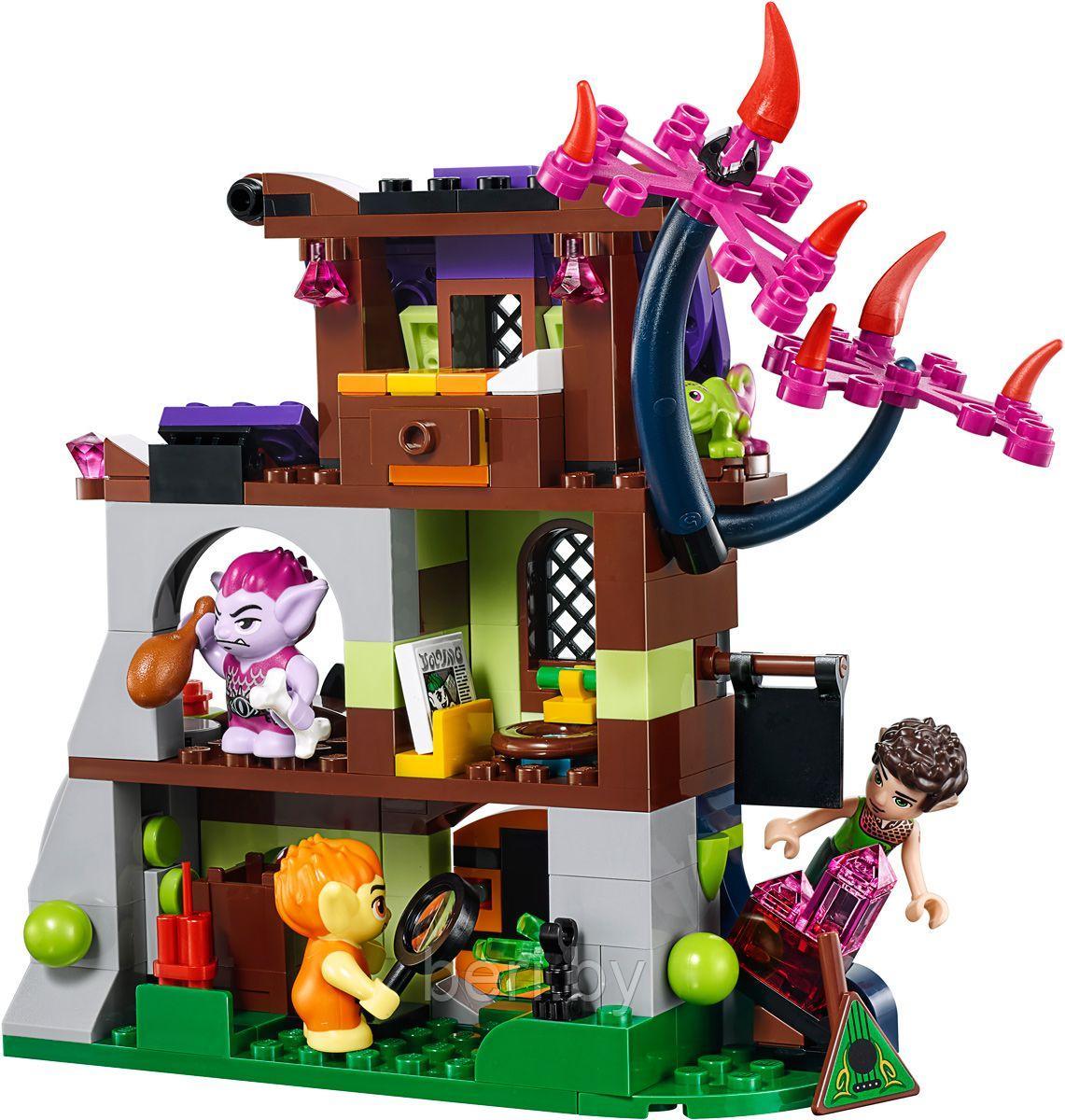 10698 Конструктор Bela Elves "Побег из деревни гоблинов" 646 деталей, аналог Lego Elves 41185 - фото 4 - id-p100252720