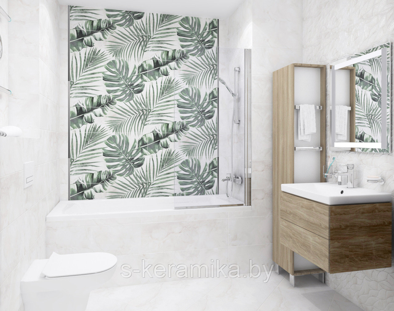 Керамическая плитка CARIOTA 25*75 см