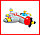 INTEX 57537NP Надувная игрушка-наездник "Самолеты" 132х130 см, от 3 лет,  интекс, фото 2